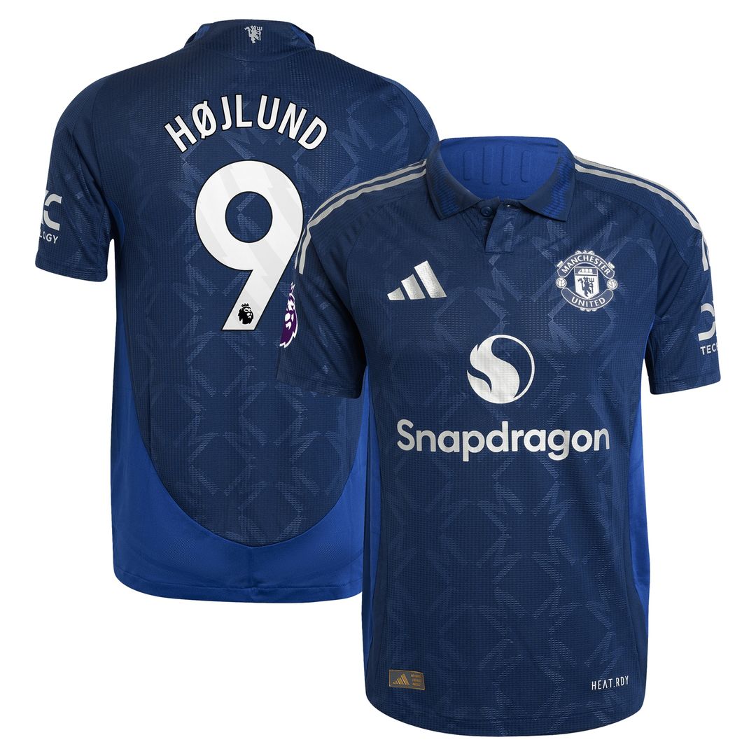 Rasmus Højlund Manchester United adidas Originals 2024/25 Third Authentic Jersey - Cream