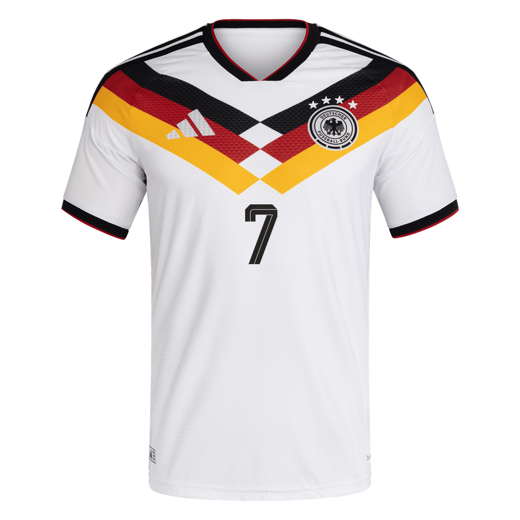 Kai Havertz Germany National Team adidas 2026 Away On-Field Authentic Jersey - Navy
