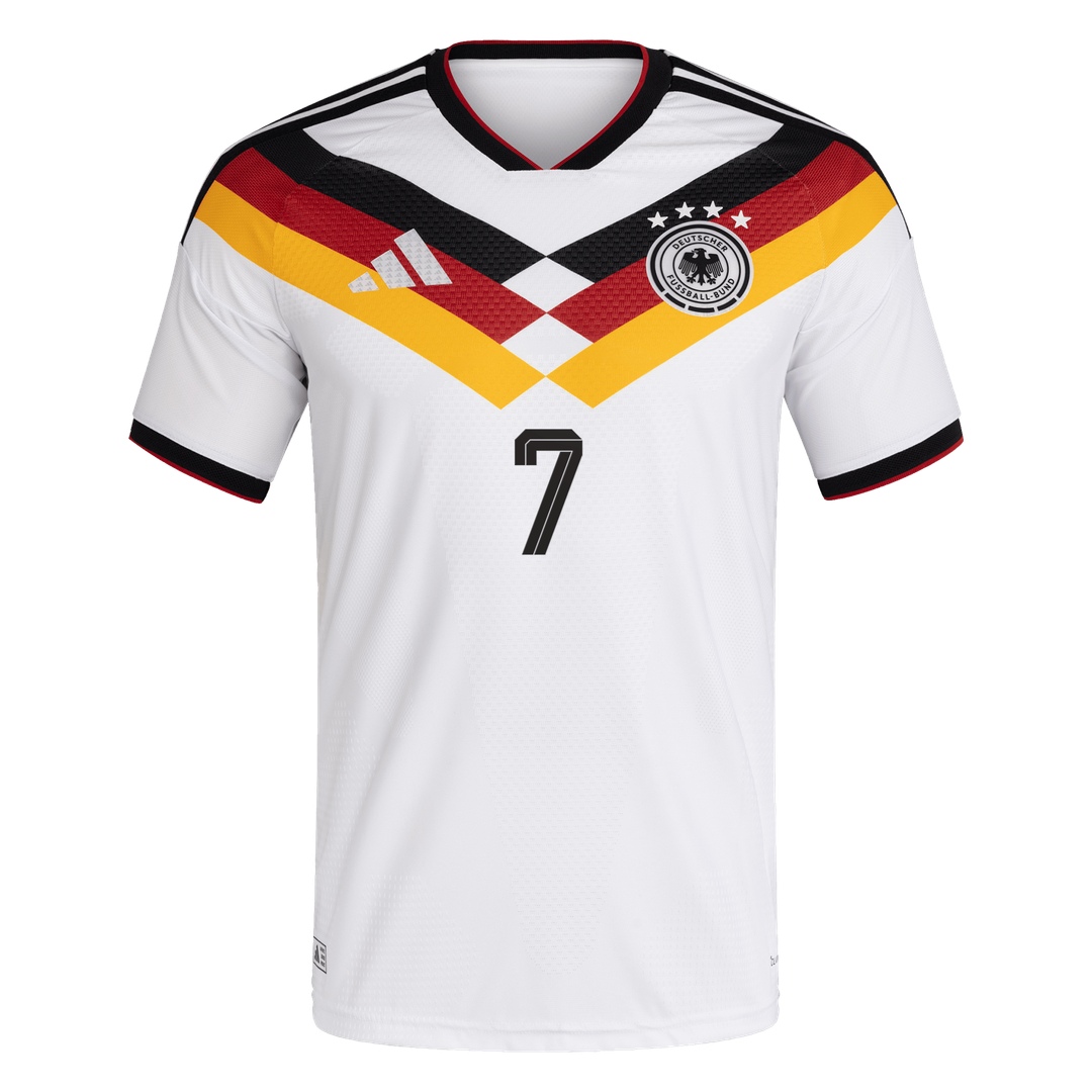 Kai Havertz Germany National Team adidas 2026 Away On-Field Authentic Jersey - Navy