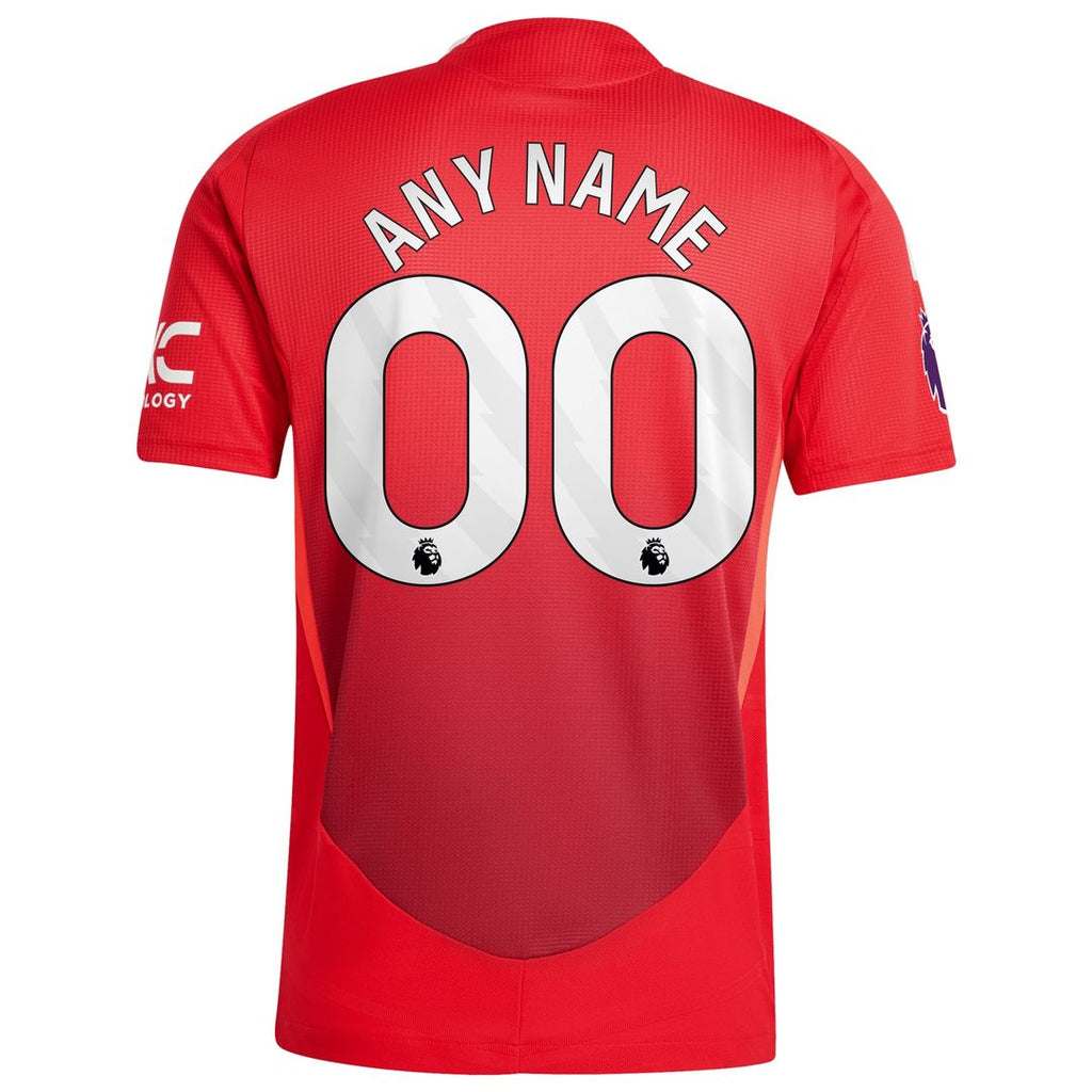Manchester United adidas 2024/25 Away Authentic Custom Jersey - Navy