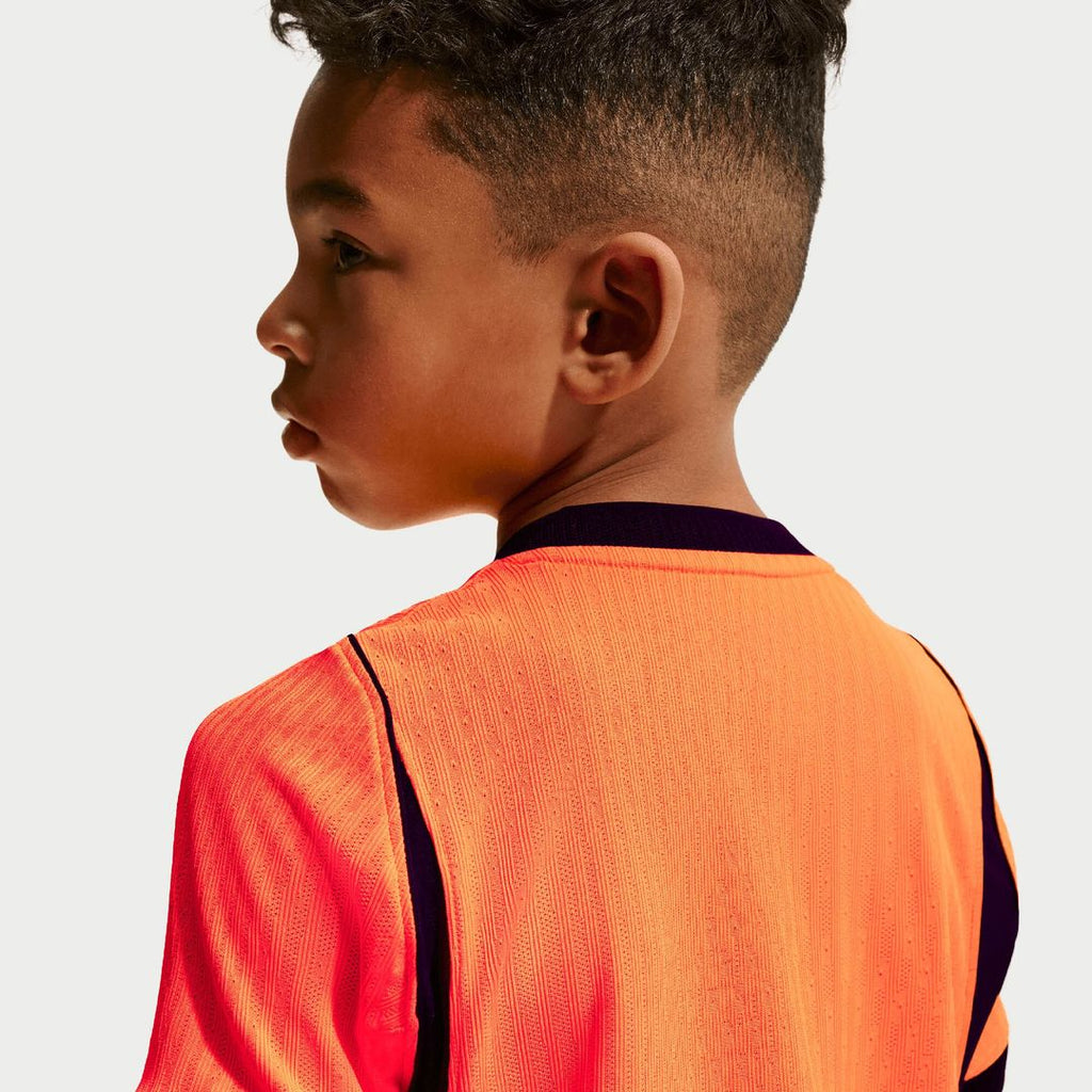 Netherlands National Team Nike Youth 2026 Home Match Authentic Jersey - Orange
