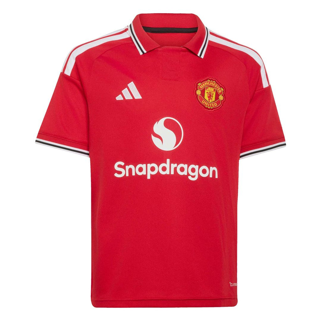 Bruno Fernandes Manchester United adidas Youth 2026/27 Home Replica Jersey - Red