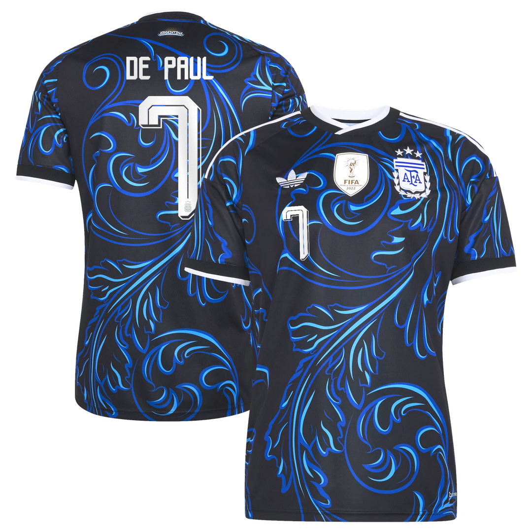 Rodrigo De Paul Argentina National Team adidas 2026 Home Replica Jersey - White