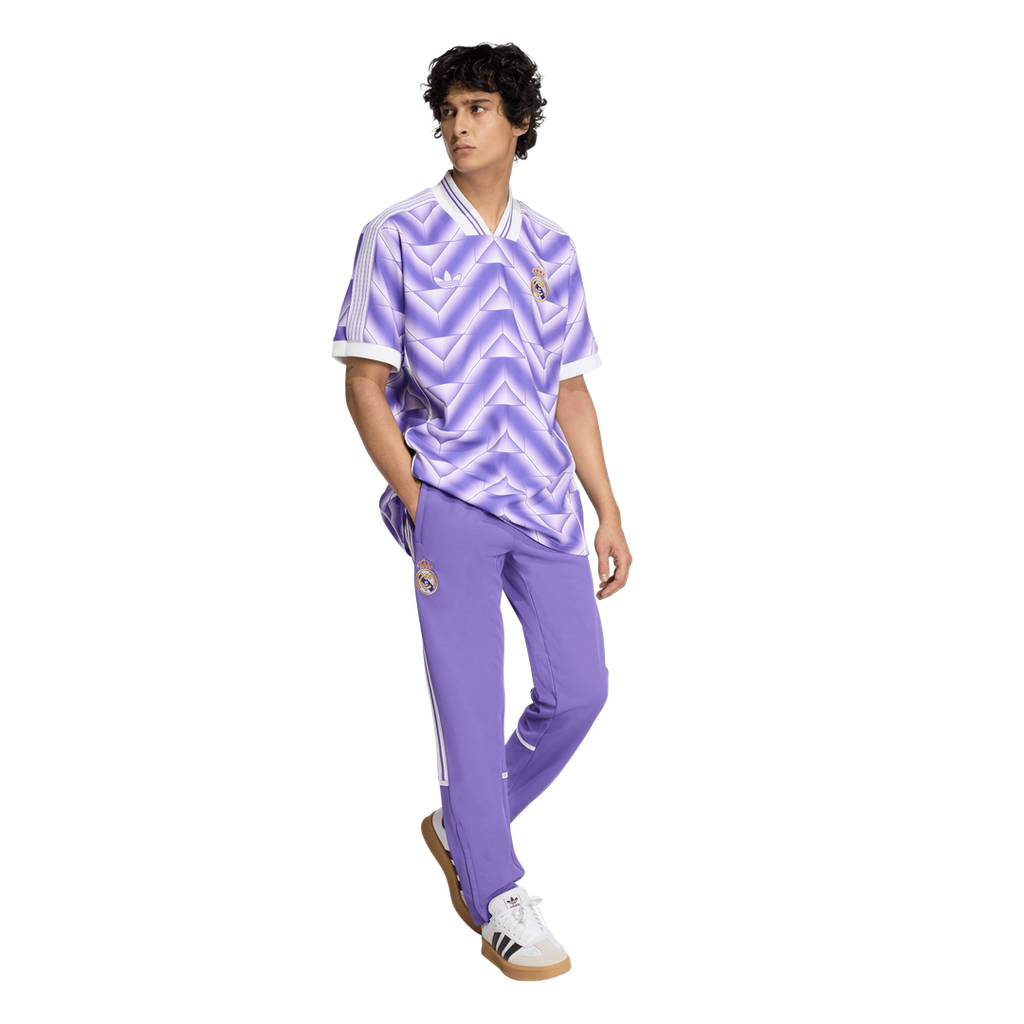 Real Madrid adidas Unisex Lifestyler Fashion Jersey - Purple