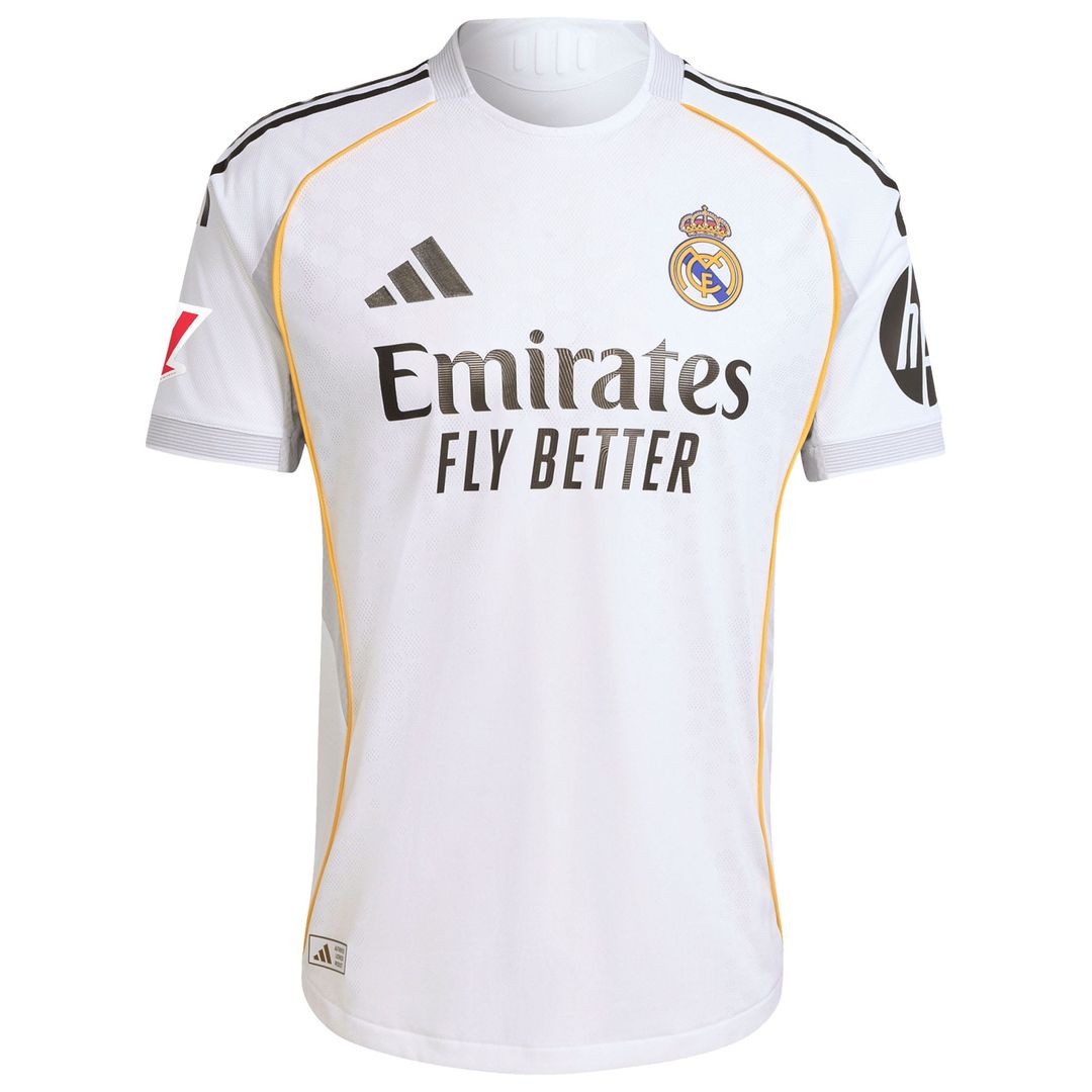 Real Madrid adidas 2025/26 Away Authentic Custom Jersey - Blue