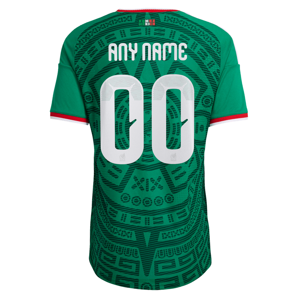 Mexico National Team adidas 2026 Home Authentic Custom Jersey - Green