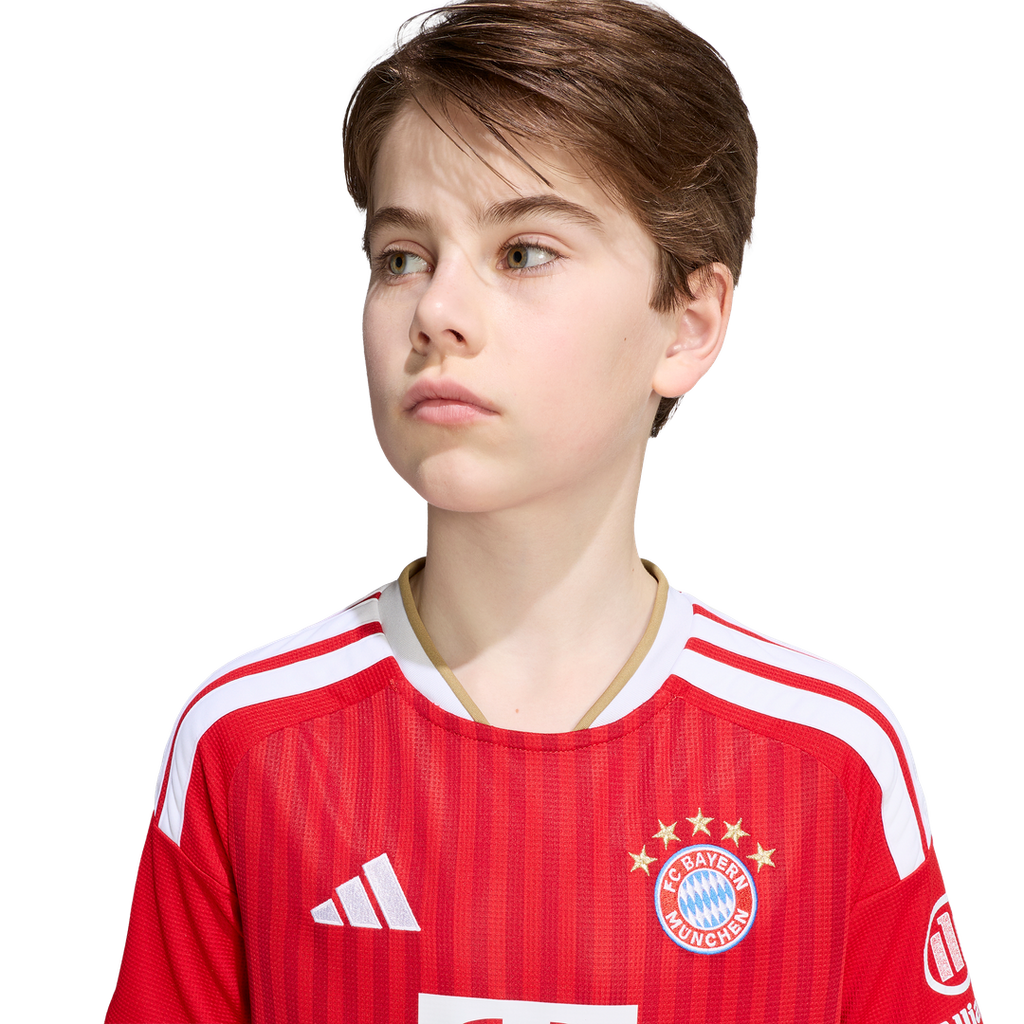 Bayern Munich adidas Youth 2026/27 Home Replica Jersey - Red
