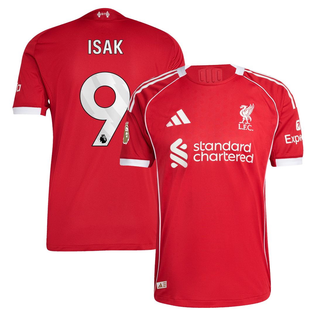 Alexander Isak Liverpool adidas 2025/26 Third Authentic Player Jersey - Green