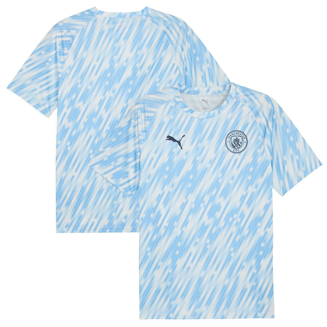 Manchester City Puma 2025/26 Pre-Match Training Jersey - Sky Blue