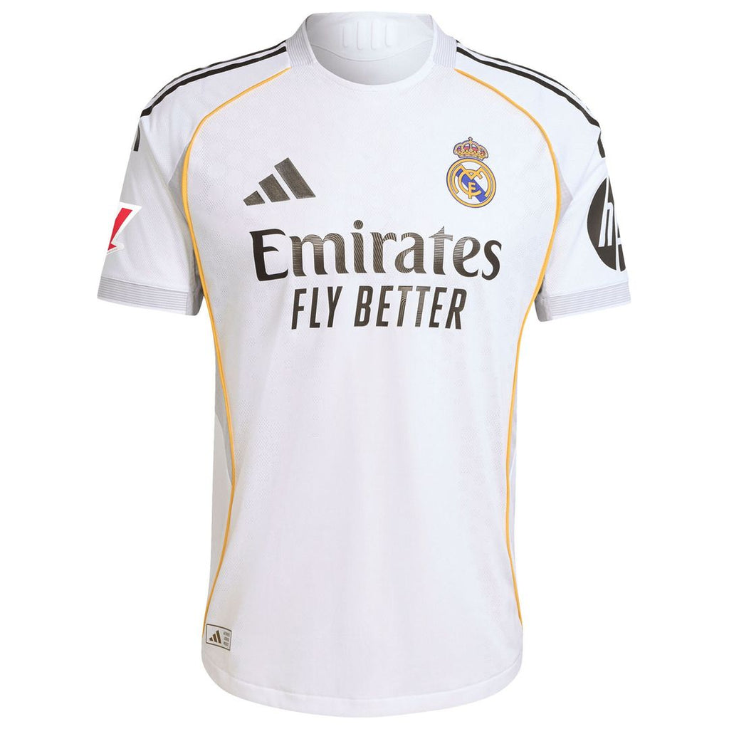 Vini Jr. Real Madrid adidas 2025/26 Home Authentic Jersey - White