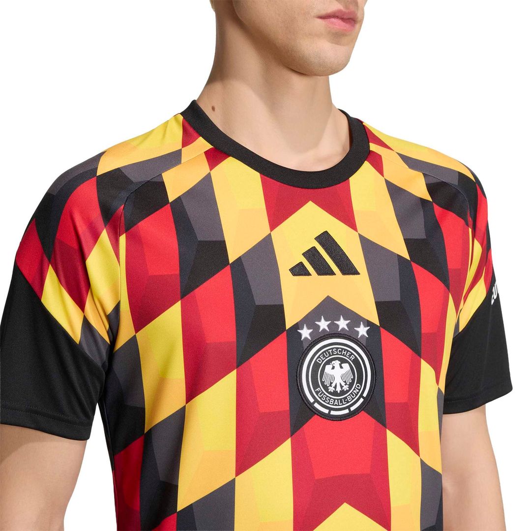 Germany National Team adidas 2026 Pre-Match Top - Turquoise