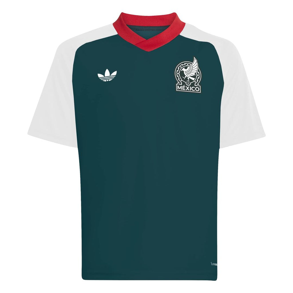 Mexico National Team adidas Youth 2026 Pre-Match Top - White