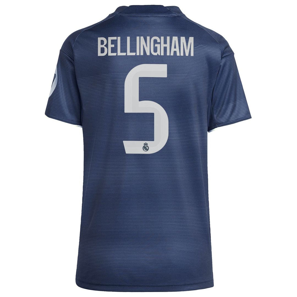 Jude Bellingham Real Madrid adidas Women's 2025/26 Home Replica Jersey - White