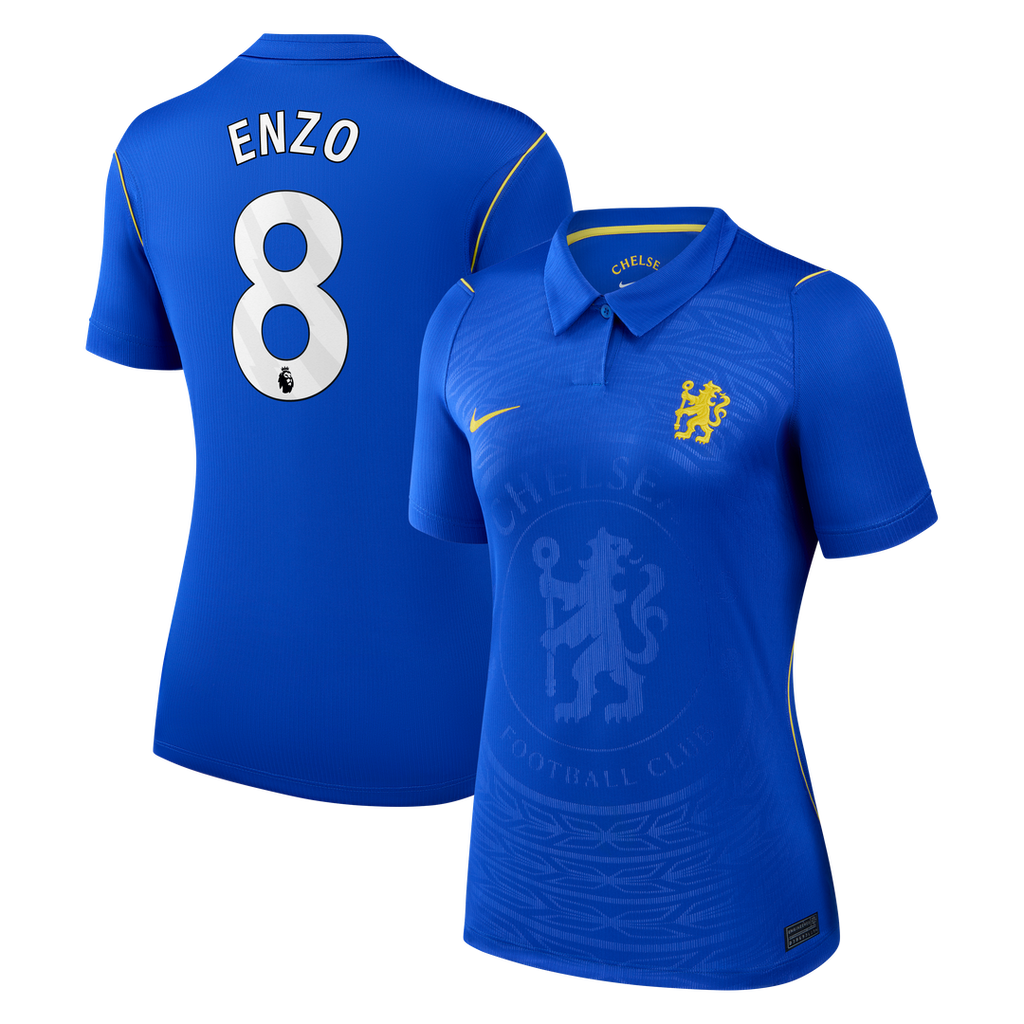 Enzo Fernández Chelsea Nike Women's 2026/27 Home Stadium Replica Jersey - Blue