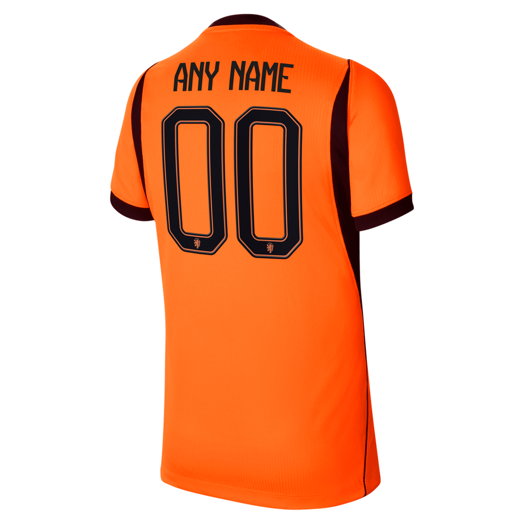 Netherlands National Team Nike Youth 2026 Away Stadium Replica Custom Jersey - White