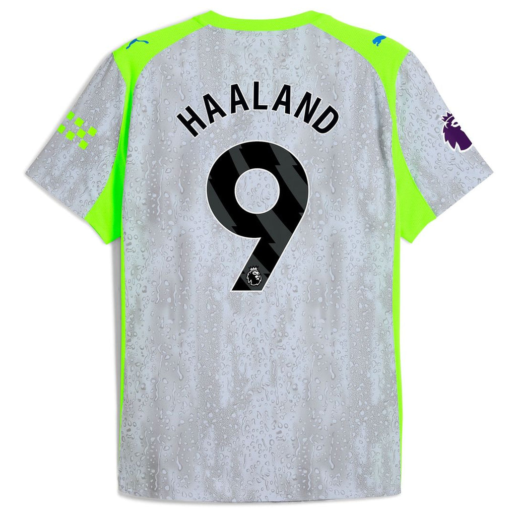 Erling Haaland Manchester City Puma 2025/26 Home Authentic Player Jersey - Sky Blue