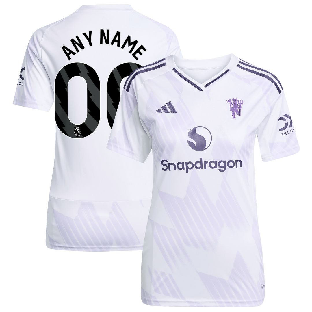 Manchester United adidas Women's Home 2025/26 Custom Replica Jersey - Red