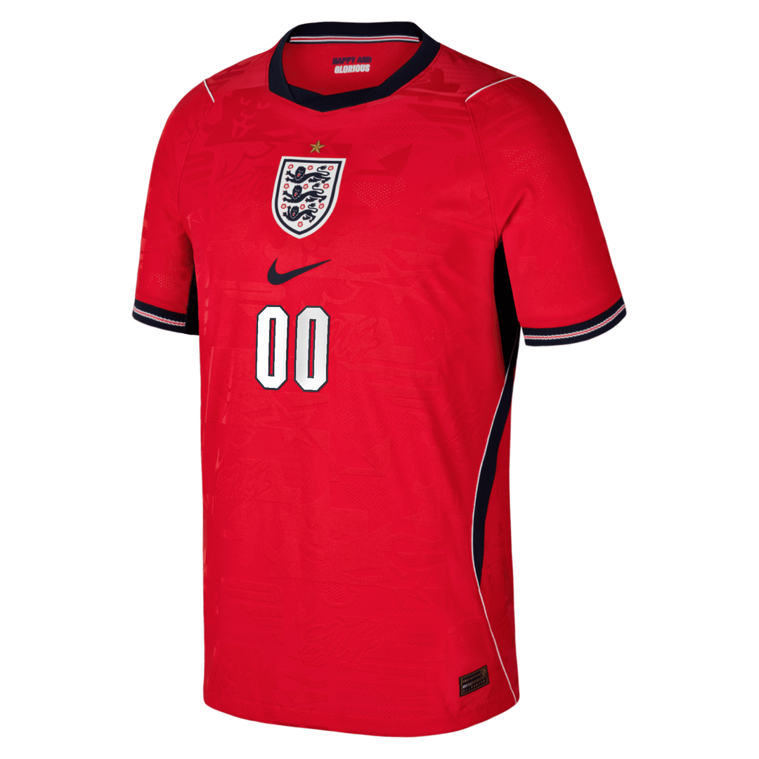 England National Team Nike Youth 2026 Home Match Authentic Custom Jersey - White