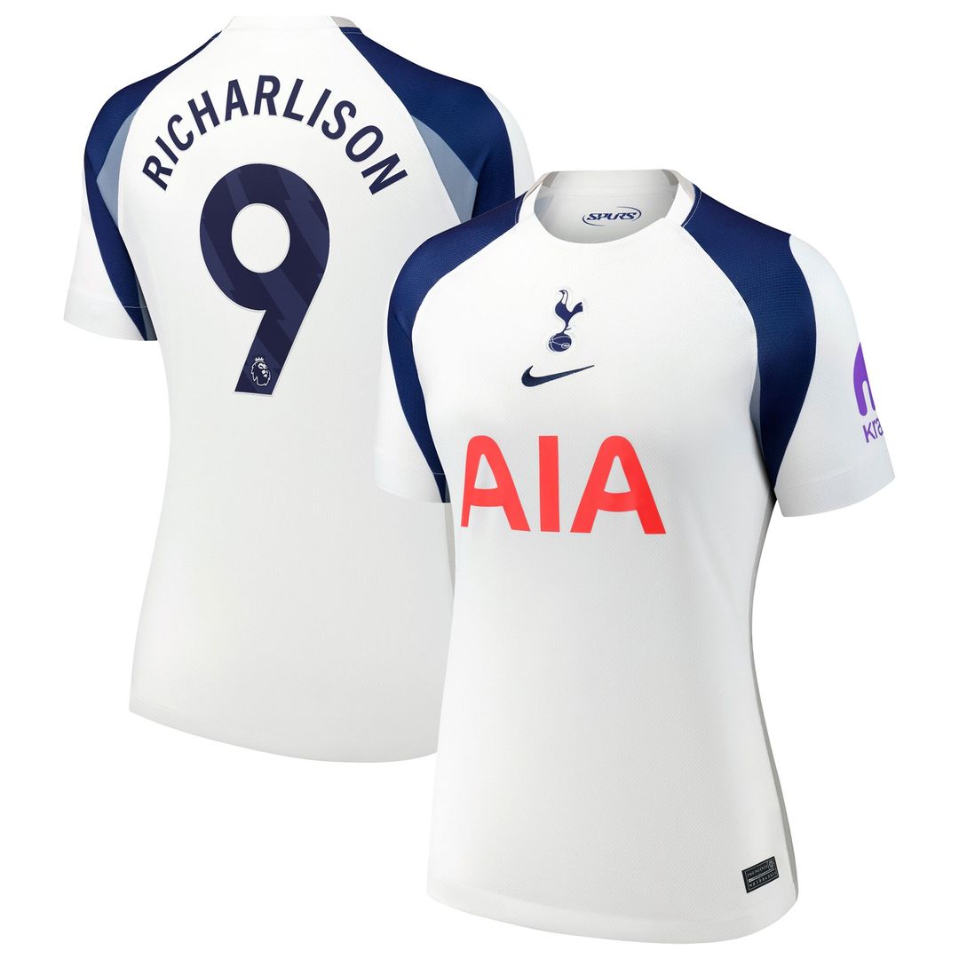 Richarlison Tottenham Hotspur Nike Women's 2025/26 Home Replica Player Jersey - White