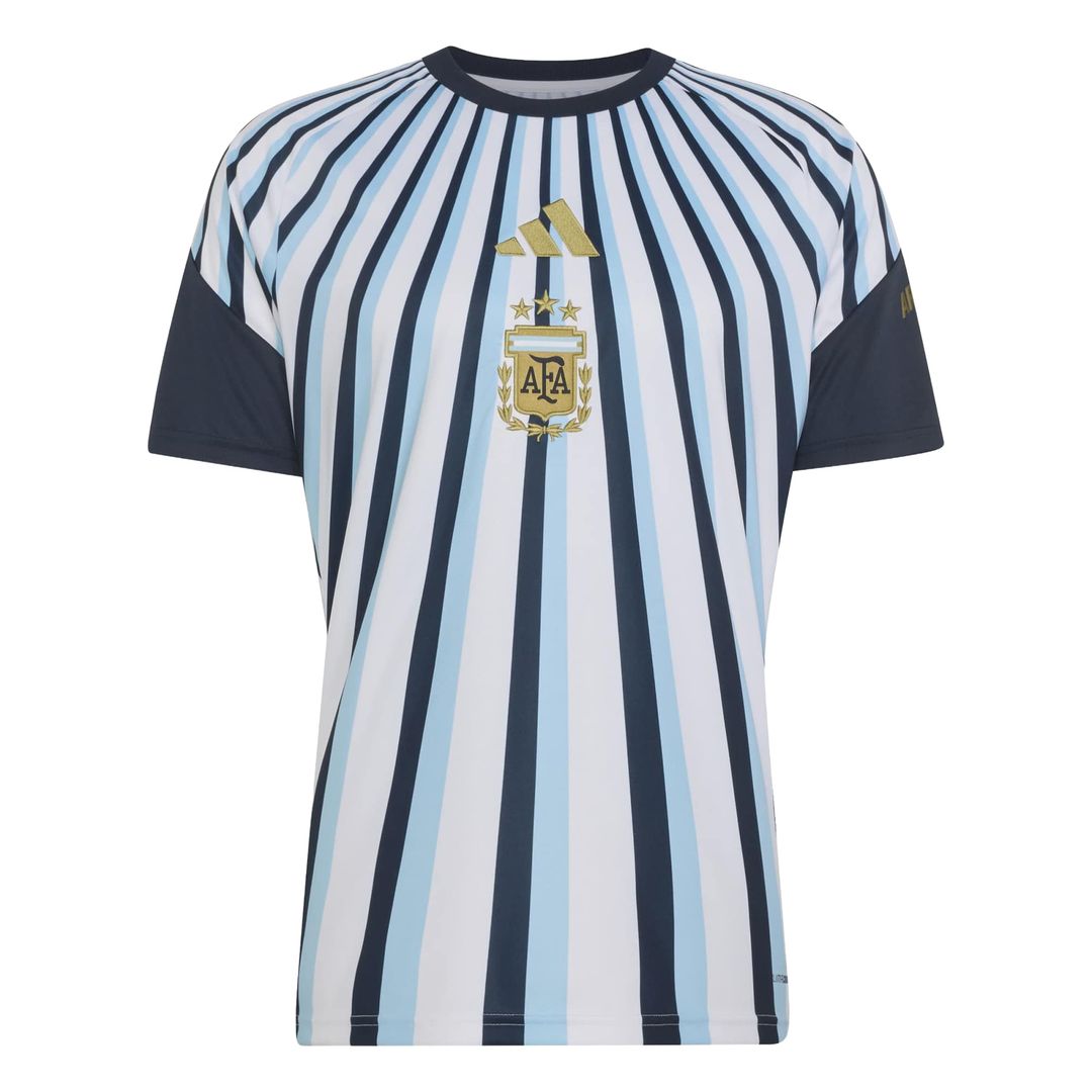 Argentina National Team adidas 2026 Pre-Match Top - Blue