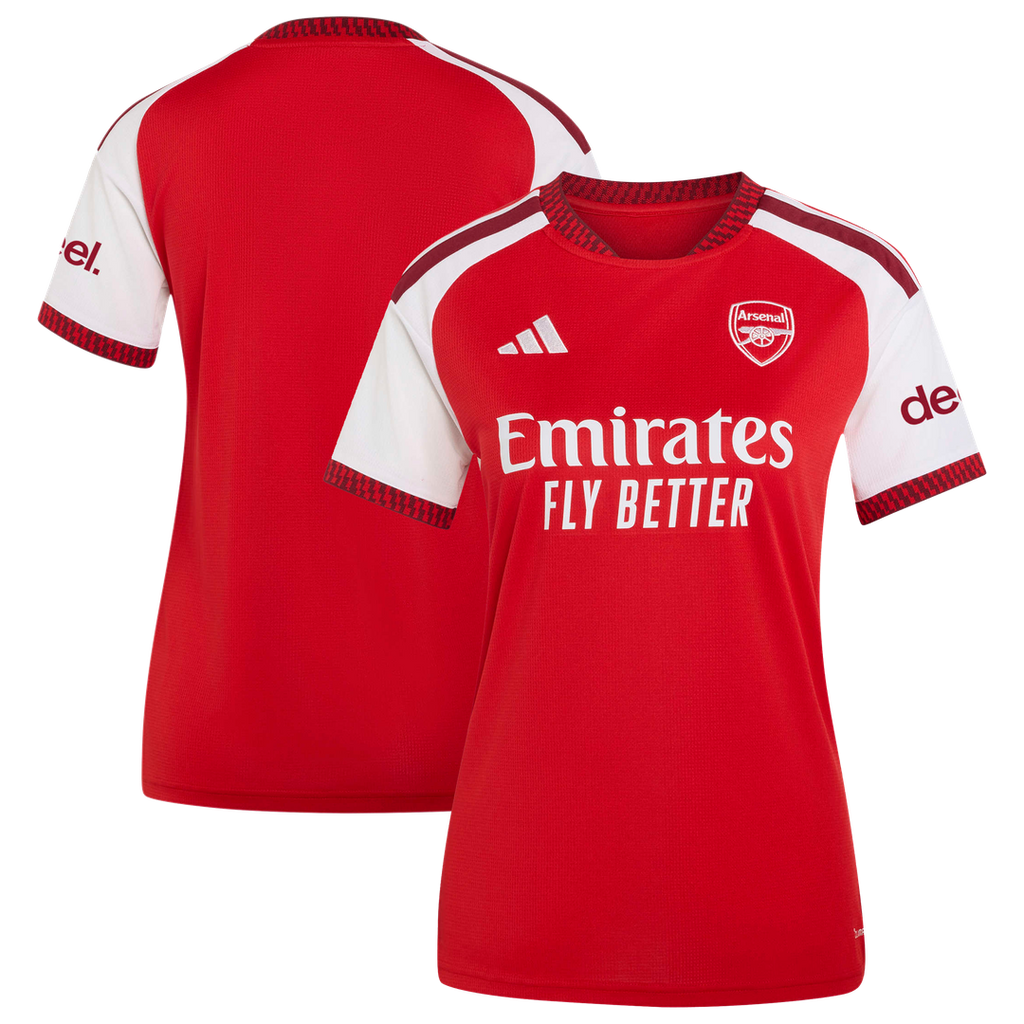 Arsenal adidas Women's 2026/27 Home Replica Jersey - Red