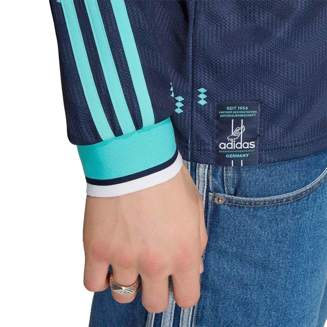 Germany National Team adidas 2026 Away Replica Long Sleeve Jersey - Navy