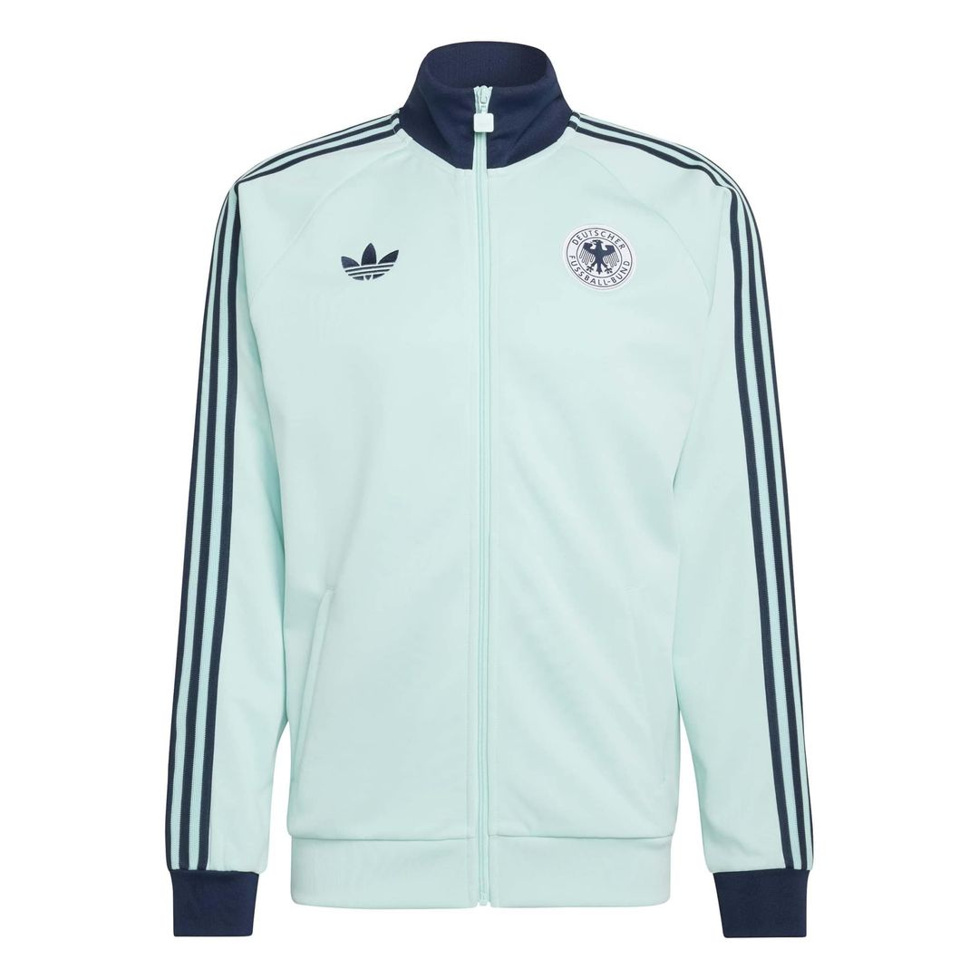 Germany National Team adidas Originals Full-Zip Track Jacket - Turquoise