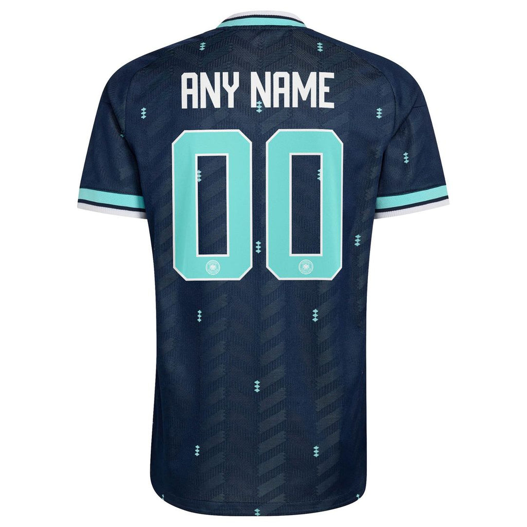Germany National Team adidas 2026 Away On-Field Authentic Custom Jersey - Navy