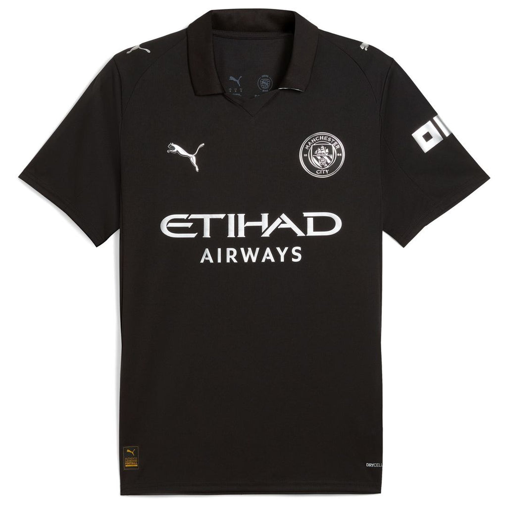 Phil Foden Manchester City Puma 2025/26 Away Replica Player Jersey - Black