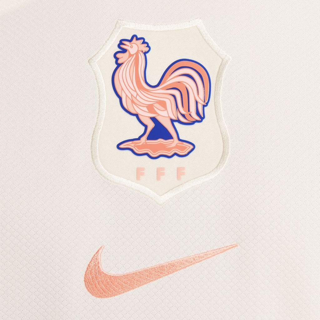 France Women's National Team Nike 2025/26 Away Replica Jersey - Cream