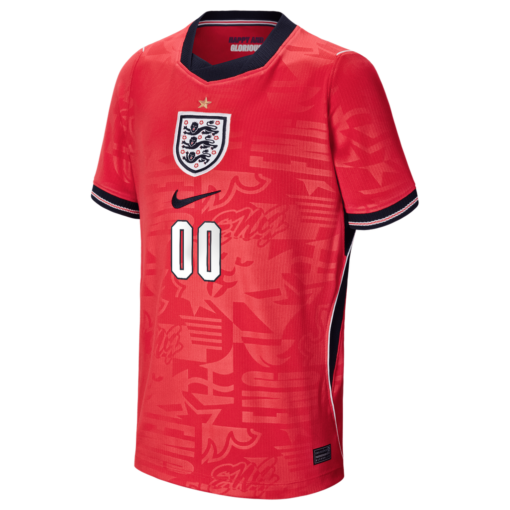 England National Team Nike Youth 2026 Home Stadium Replica Custom Jersey - White