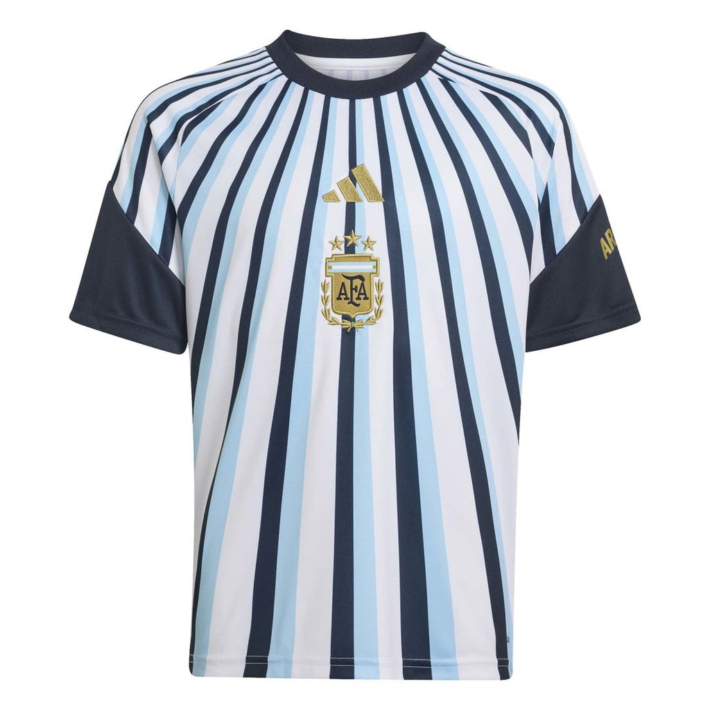 Argentina National Team adidas Youth 2026 Pre-Match Top - White