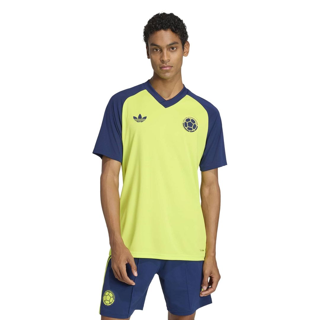Colombia National Team adidas 2026 Pre-Match Top - Blue