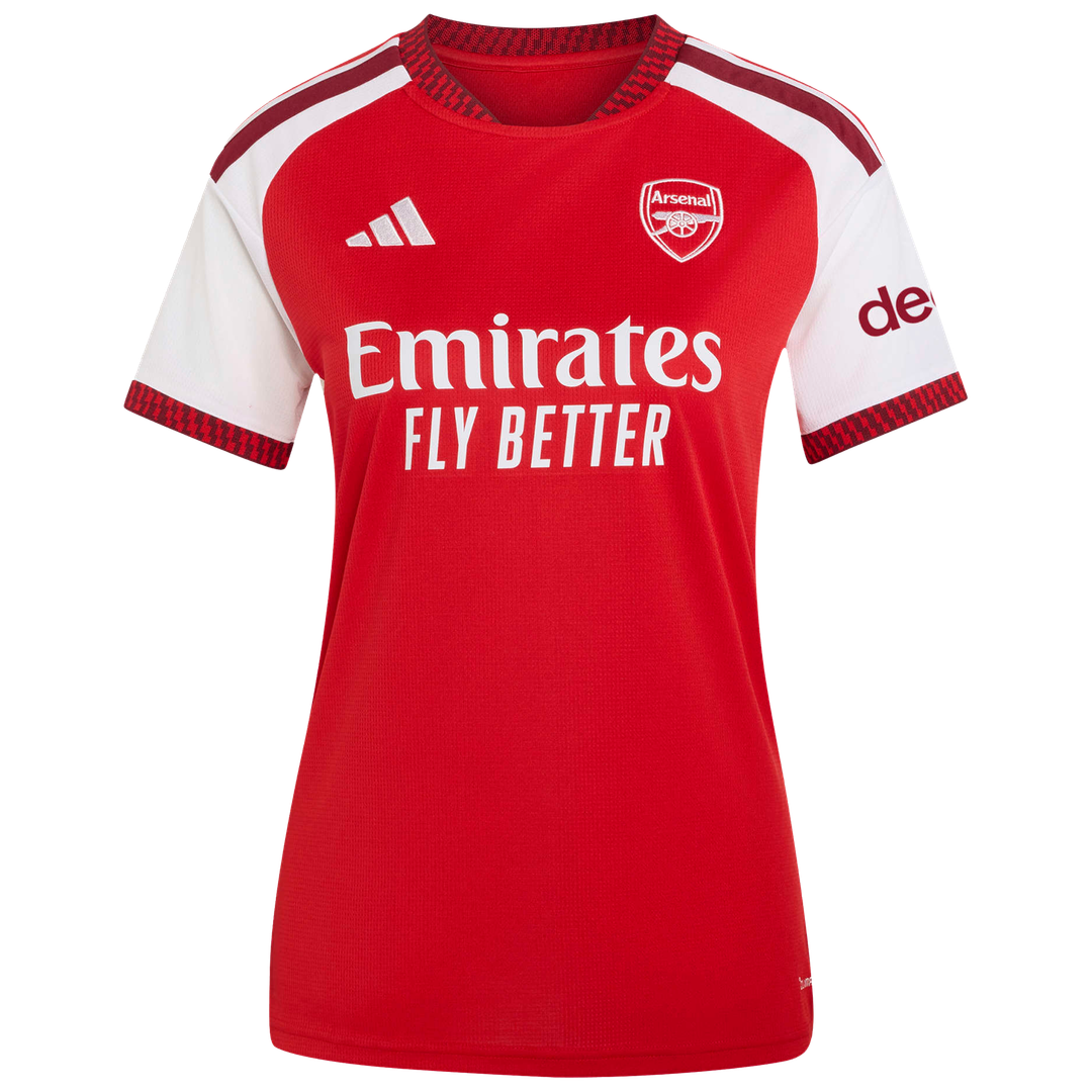 Martin Ødegaard Arsenal adidas Women's 2026/27 Home Home Replica Jersey - Red