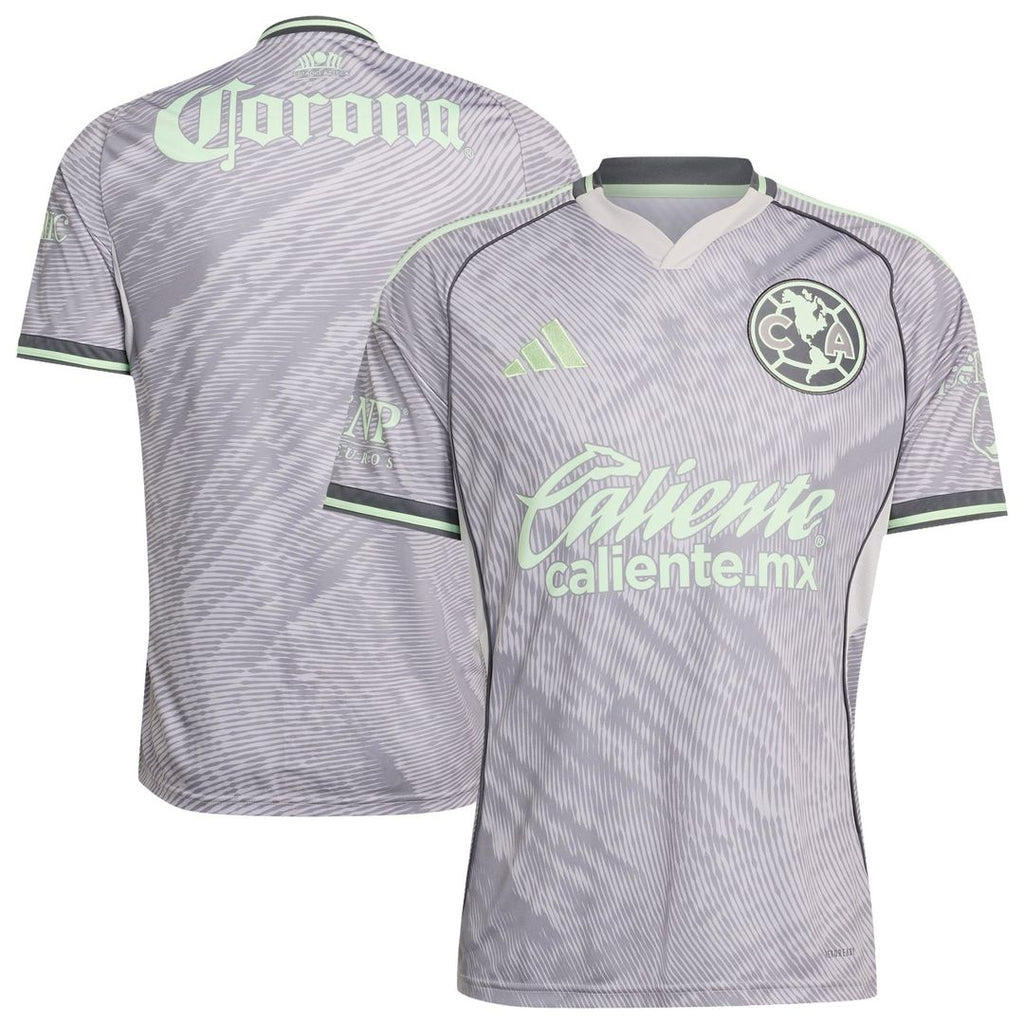 Club America adidas 2025/26 Third Replica Jersey - Gray