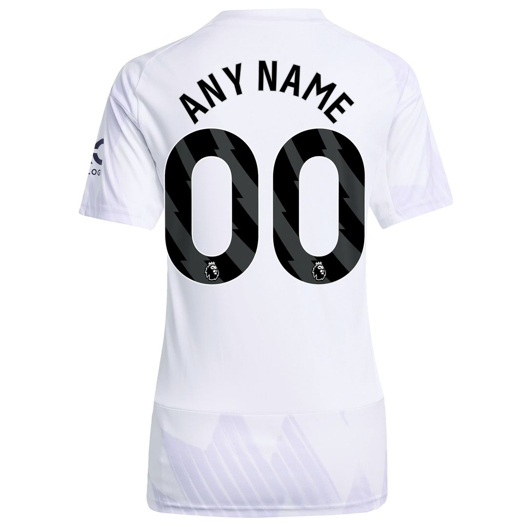 Manchester United adidas Women's Home 2025/26 Custom Replica Jersey - Red