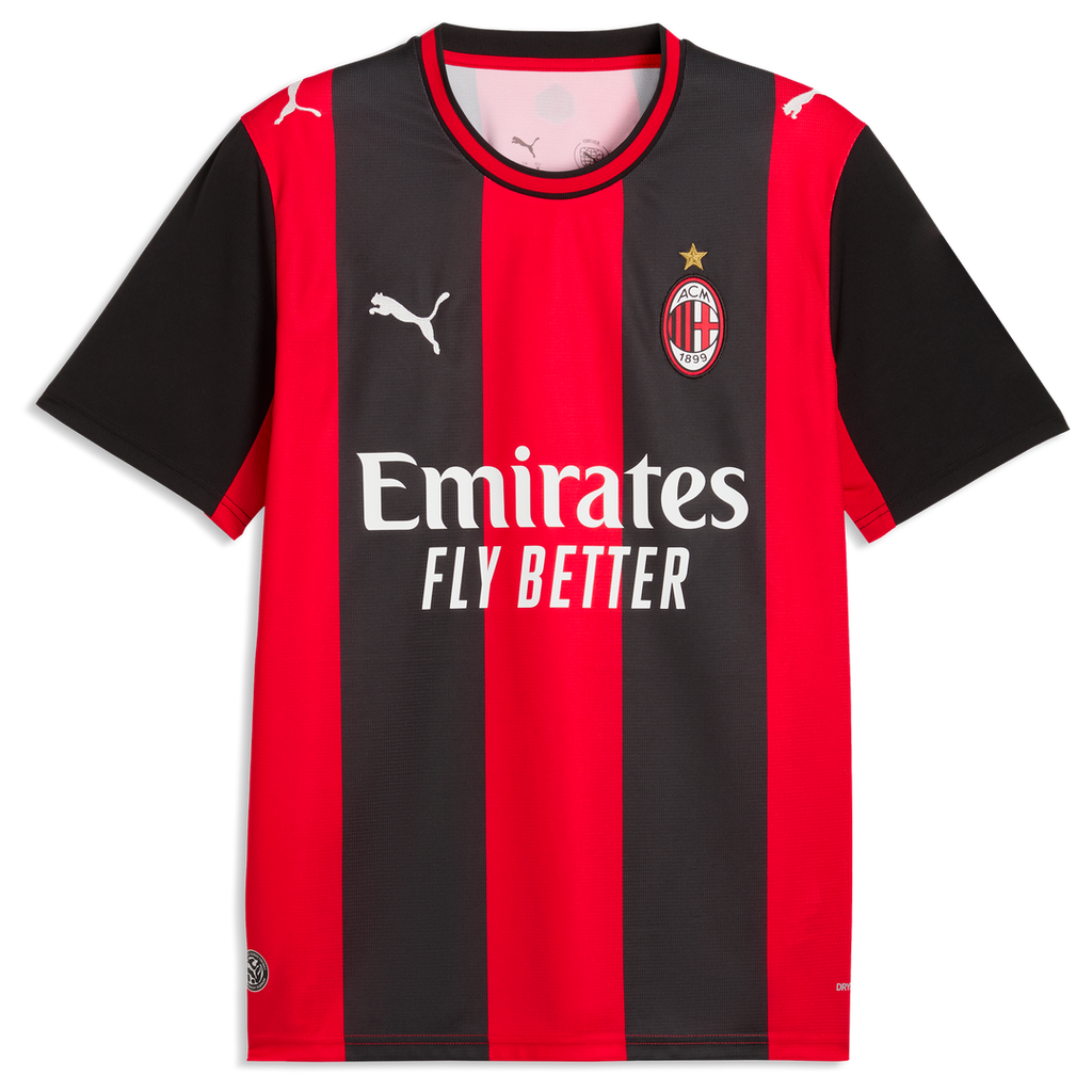 AC Milan Puma 2026/27 Home Replica Jersey - Black/Red