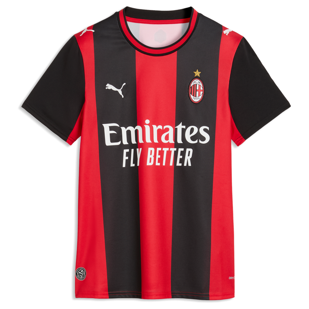 AC Milan Puma Women's 2026/27 Home Replica Jersey - Black/Red