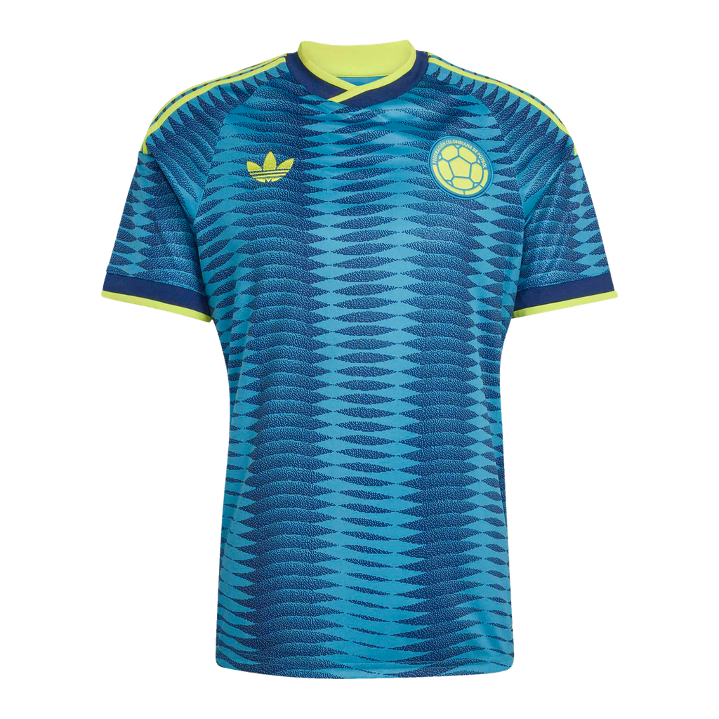 Colombia National Team adidas 2026 Away Replica Jersey - Turquoise