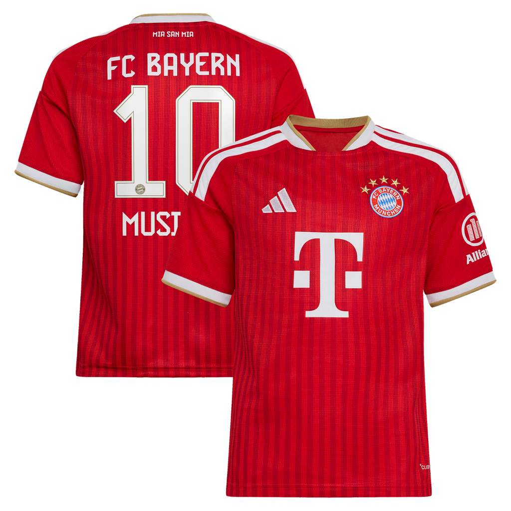 Jamal Musiala Bayern Munich adidas Youth 2026/27 Home Replica Jersey - Red