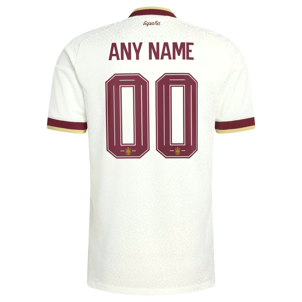 Spain National Team adidas 2026 Home On-Field Authentic Custom Jersey - Red