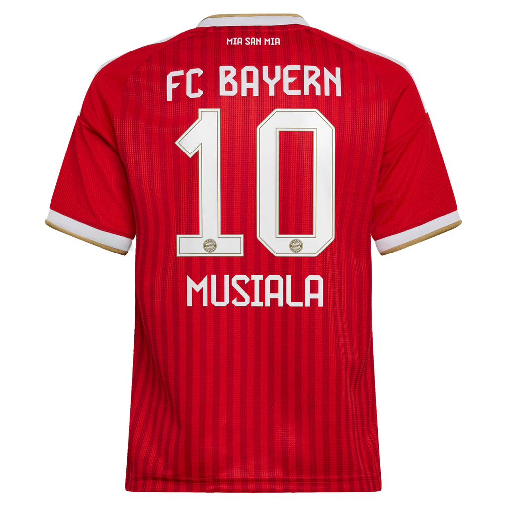 Jamal Musiala Bayern Munich adidas Youth 2026/27 Home Replica Jersey - Red