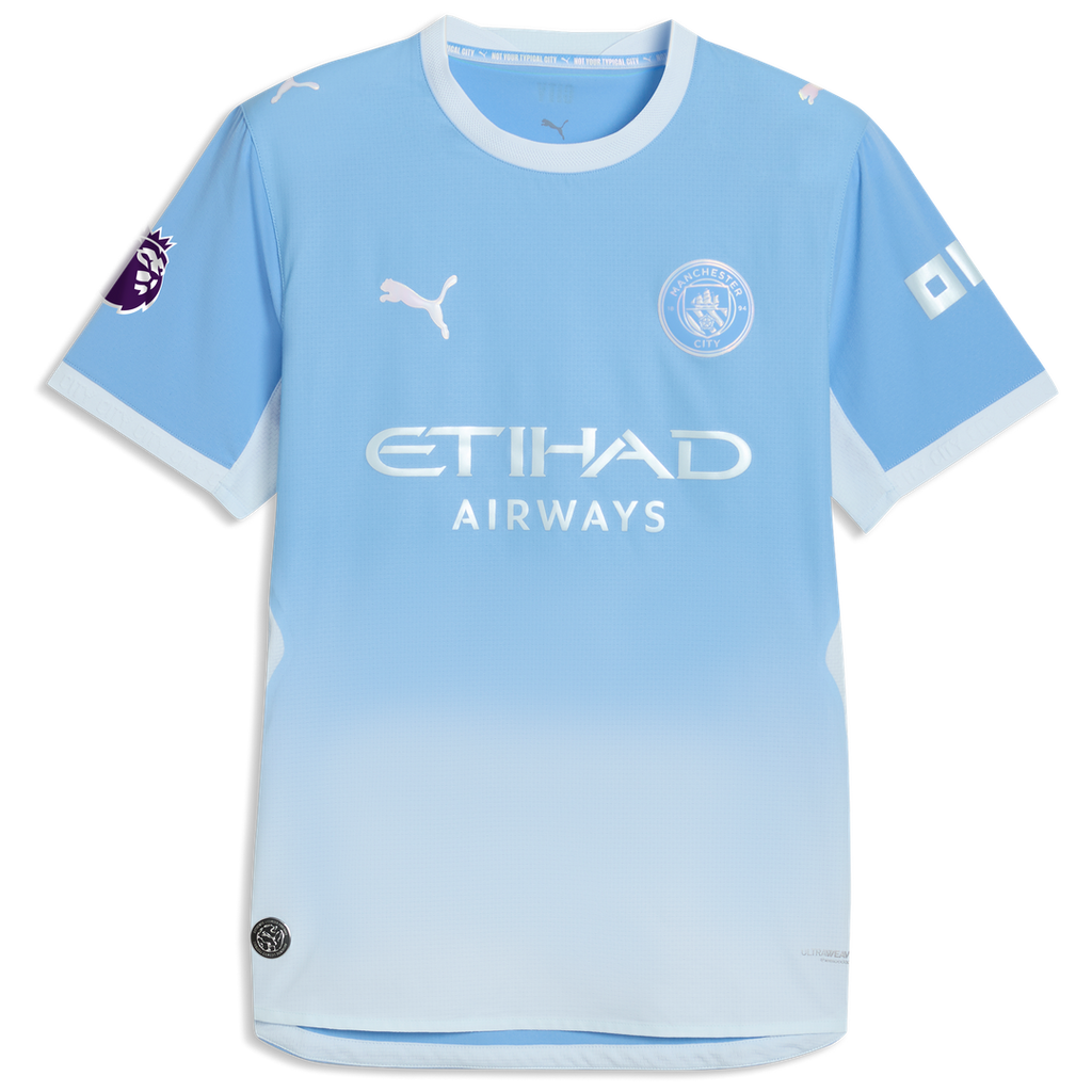 Phil Foden Manchester City Puma 2026/27 Home On-Field Authentic Jersey - Light Blue