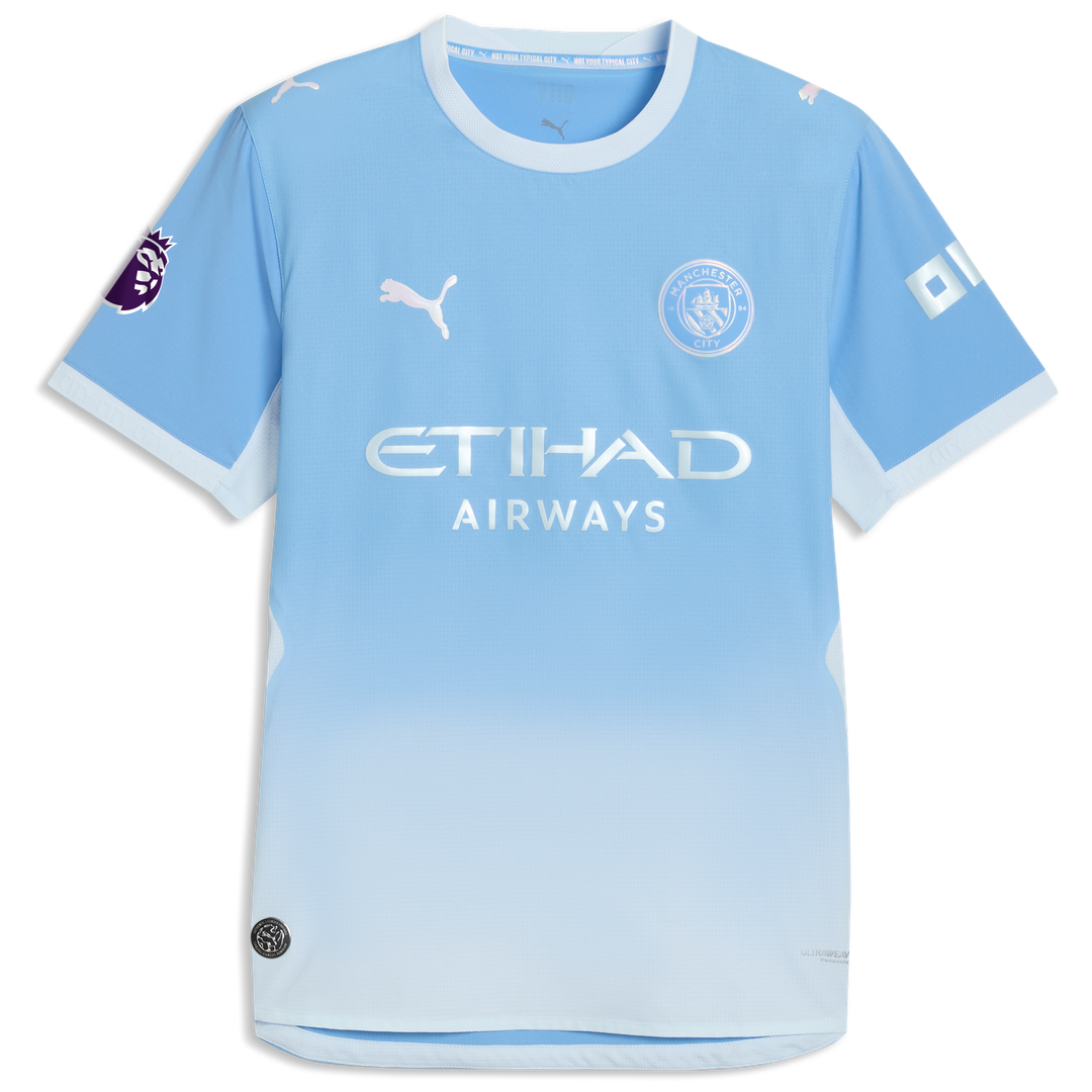 Phil Foden Manchester City Puma 2026/27 Home On-Field Authentic Jersey - Light Blue