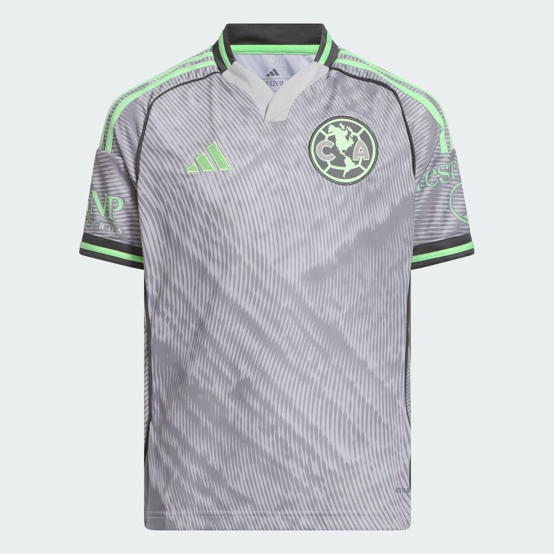 Club America adidas Youth 2025/26 Home Replica Jersey - Yellow