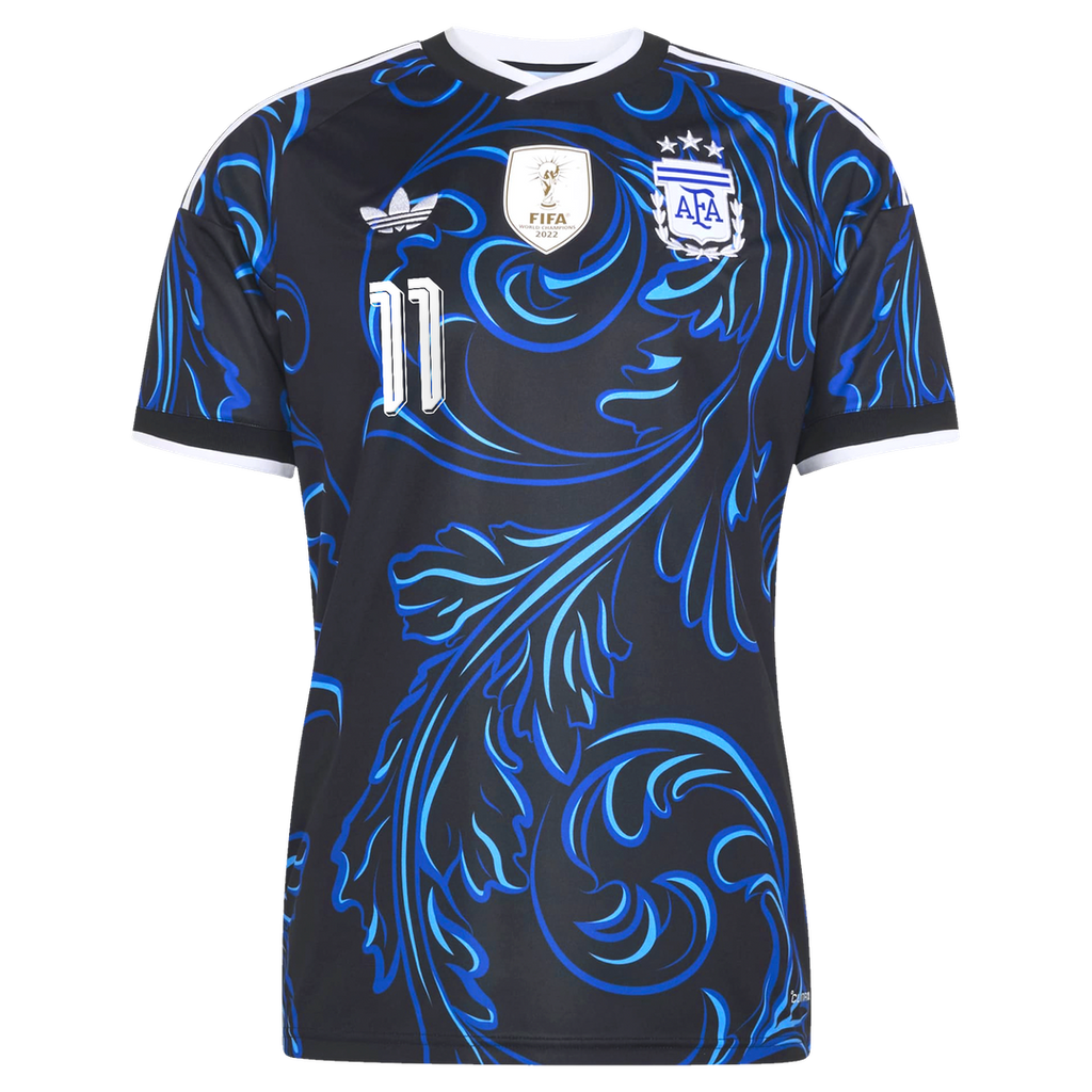 Angel Di Maria Argentina National Team adidas 2026 Away Replica Jersey - Black