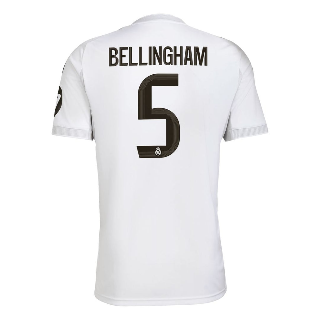 Jude Bellingham Real Madrid adidas 2025/26 Home Replica Jersey - White