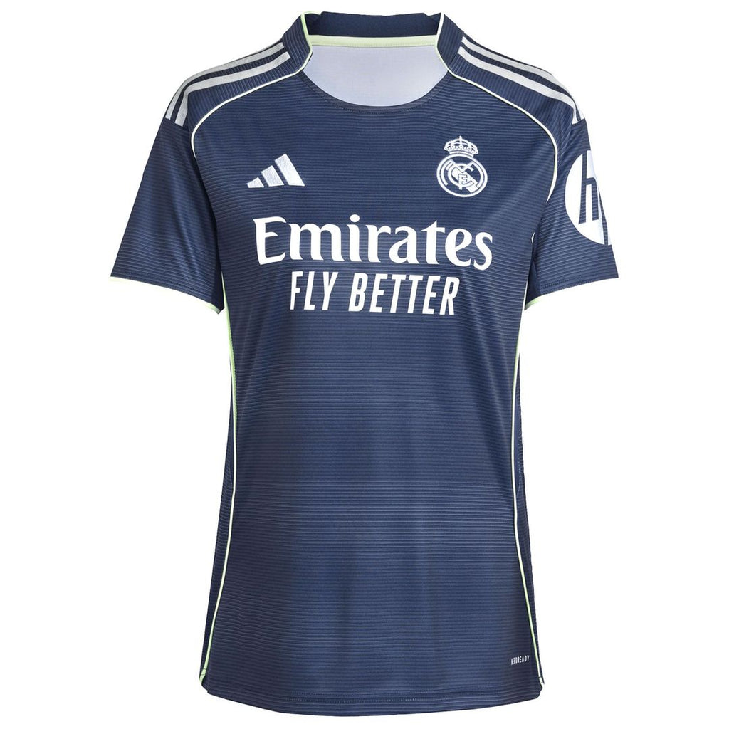Real Madrid adidas Women's 2025/26 Home Replica Custom Jersey - White