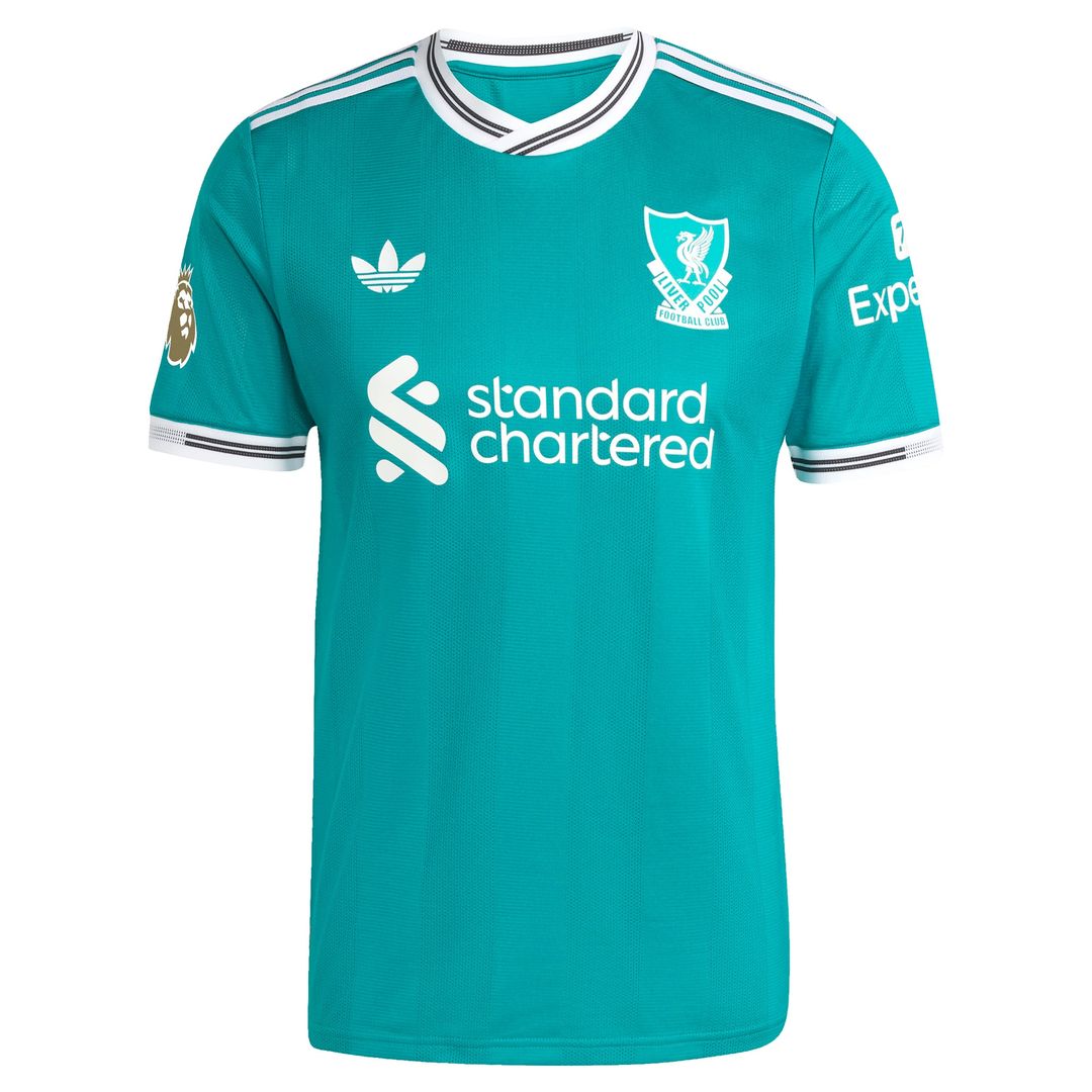 Virgil van Dijk Liverpool adidas 2025/26 Third Authentic Player Jersey - Green