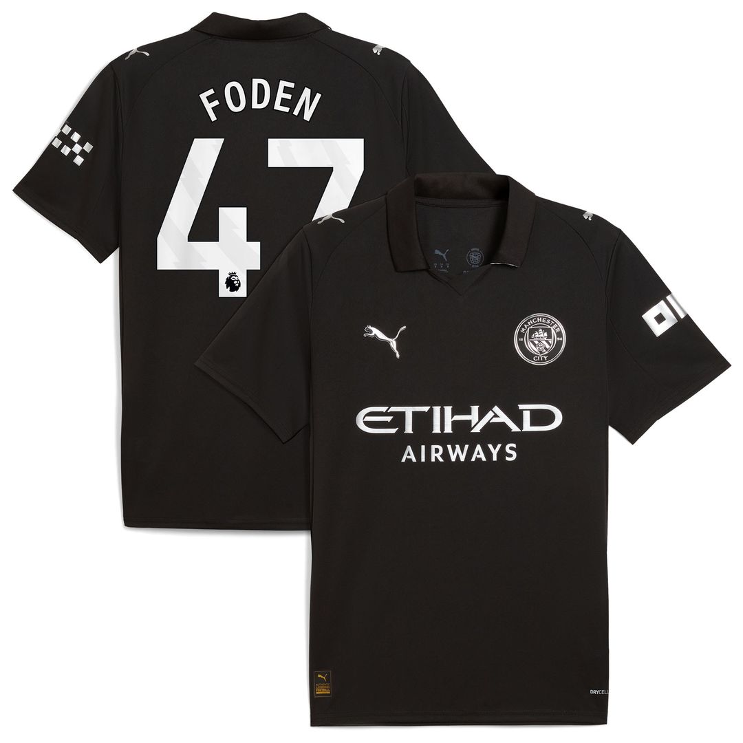 Phil Foden Manchester City Puma 2025/26 Home Replica Player Jersey - Sky Blue